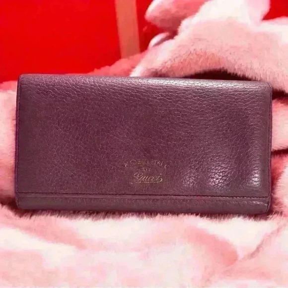 Gucci Long Wallet w/ Dust Bag - Picture 1 of 9